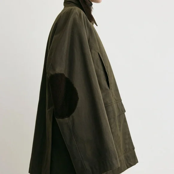 Toteme Country jacket in forest size32 XXS - Picture 2 of 10